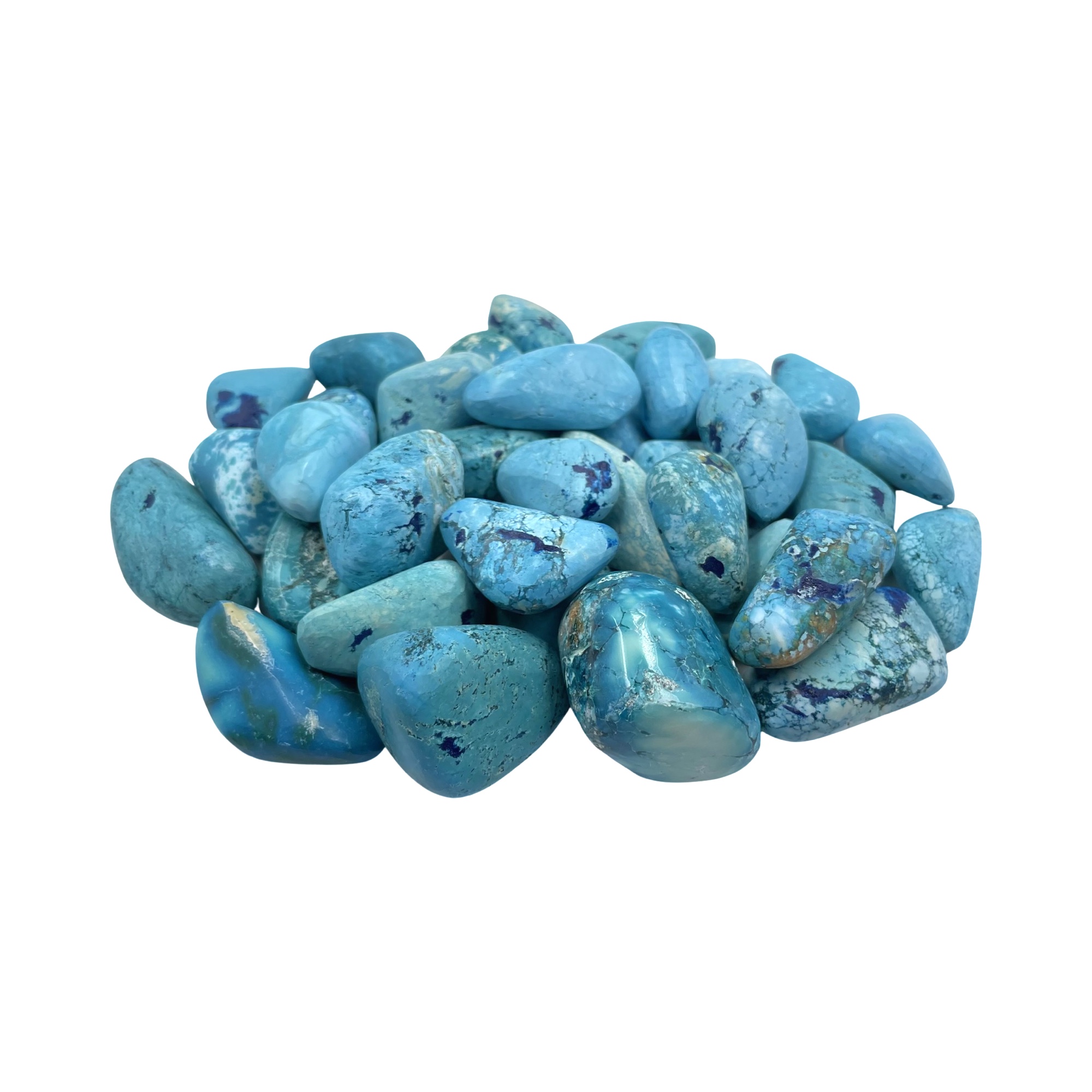 Blue Turquoise Dyed
