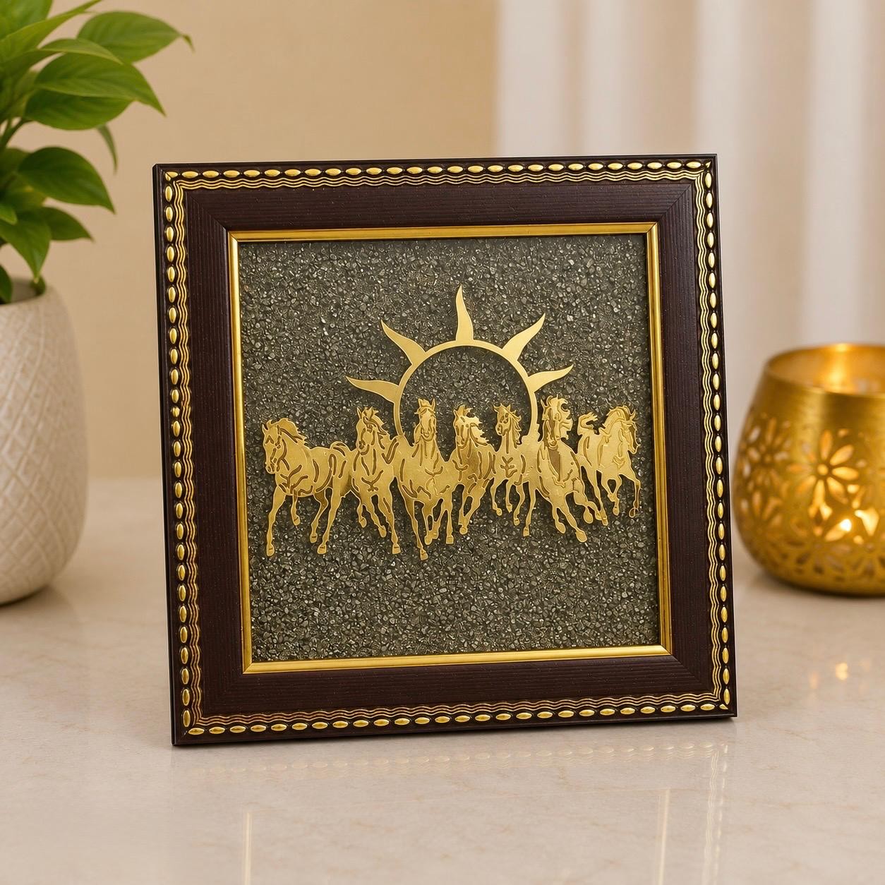 Gemstone Crystal Pyrite Frames