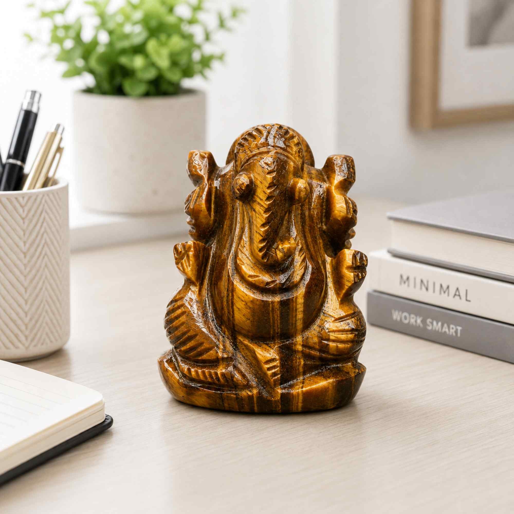 Gemstone Crystal Ganesha